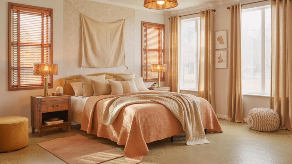 Hazelnut Wooden Blinds