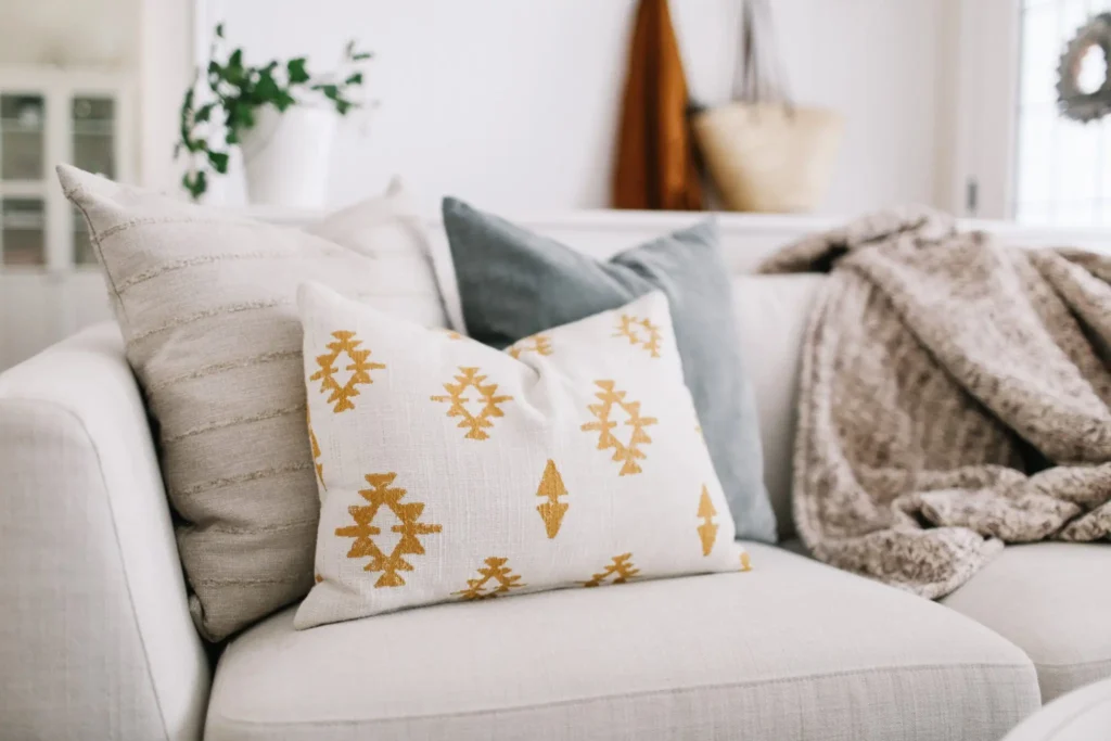 Simple Cotton Throw Pillows