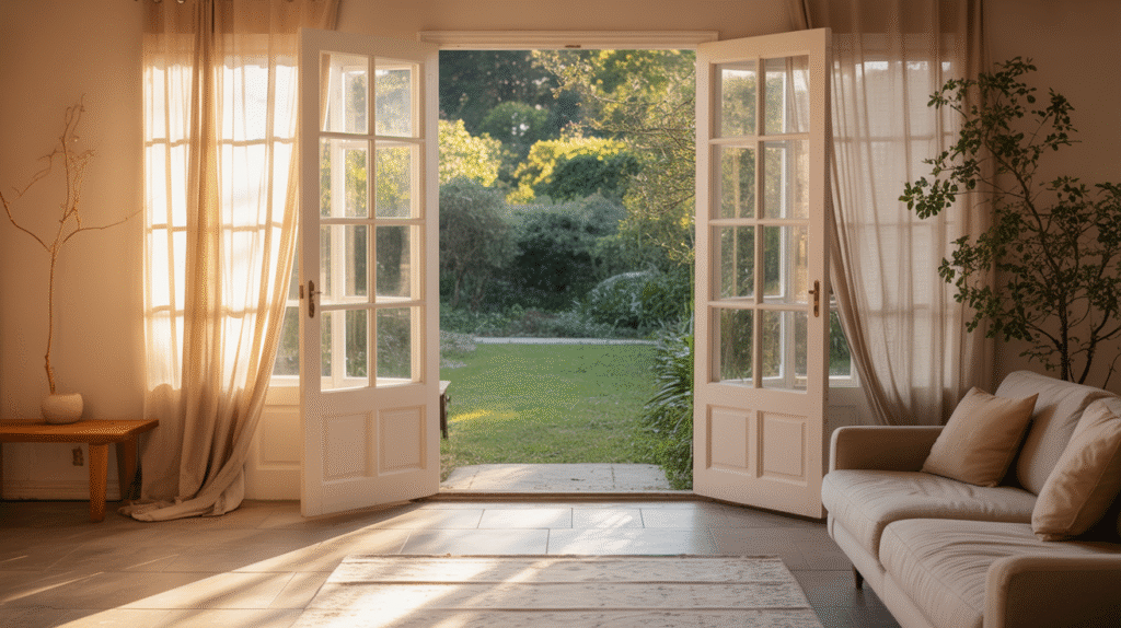 Implement Glass Doors