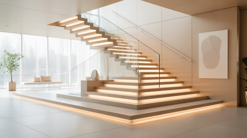 Luminous Minimalist Ascent