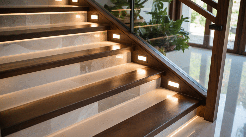  Luminous Stone & Wood Ascent