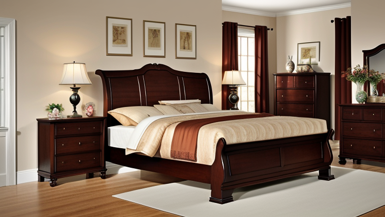 Mahogany Bed Frame