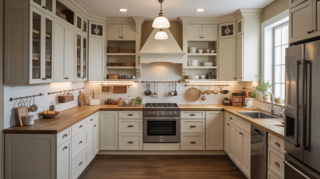  Maximize Space with a U-Shaped Layout