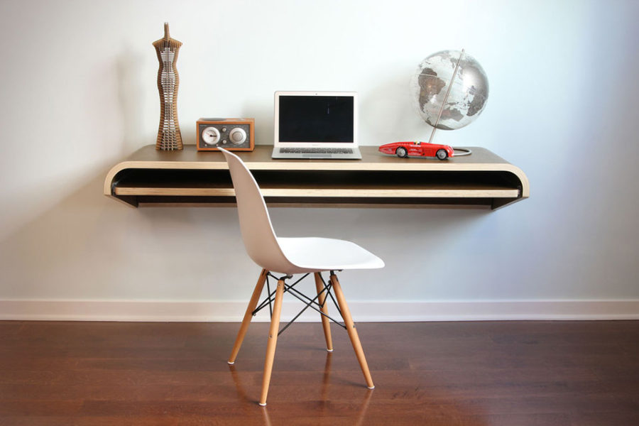 Wall-Mounted Desk