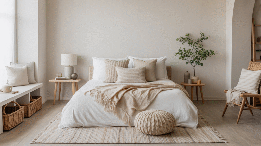 Minimalist Decor with Pops of Texture