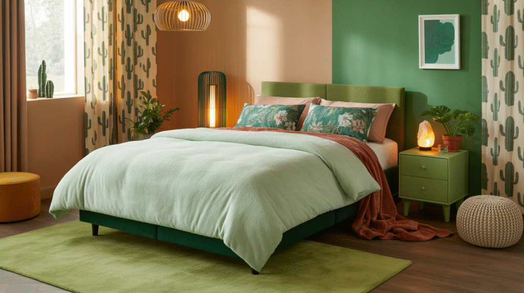 Mint Green Duvet Cover