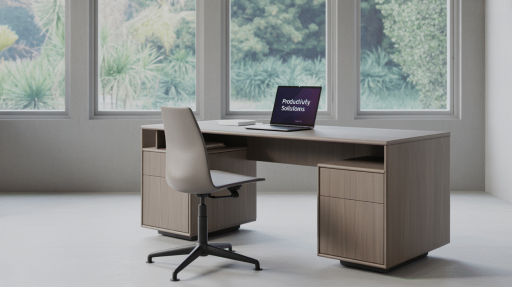 Modern Swivel Desk