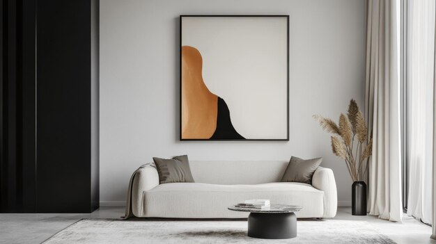 Neutral Abstract Art