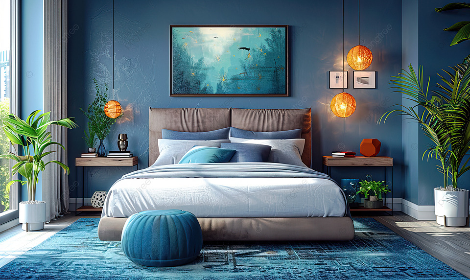 Ocean Blue Throws