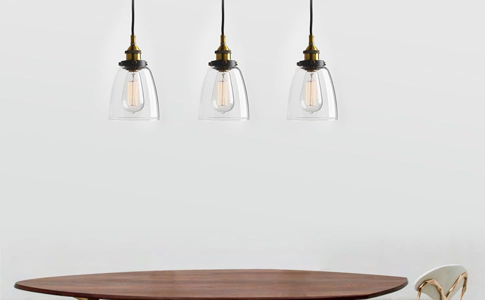 Ornate Glass Pendant Lights