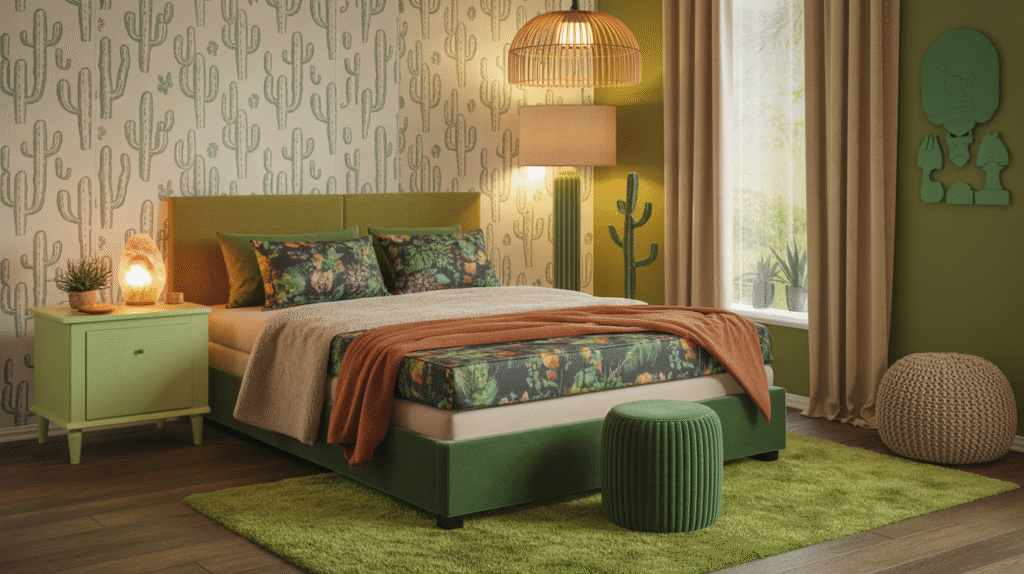 Pastel Green Nightstand