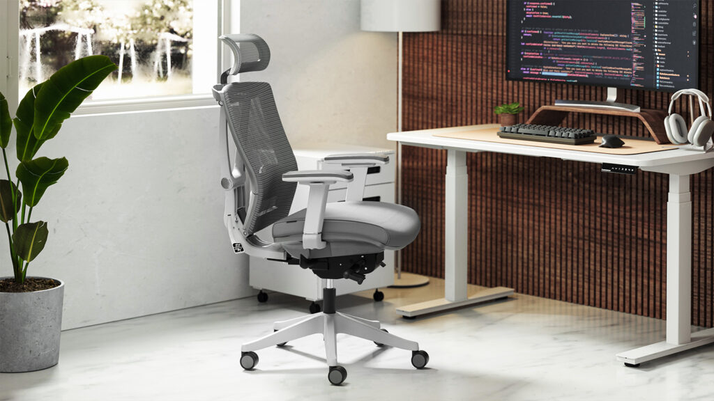 Plush Gray Armchair