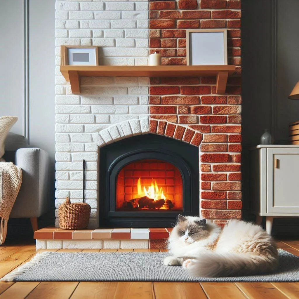 Red Brick Herringbone