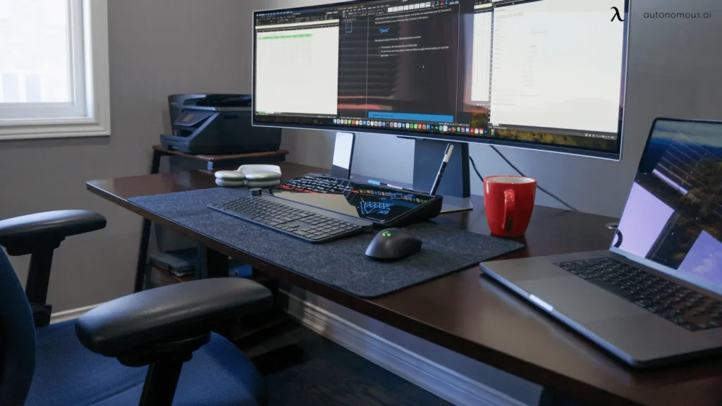 Matte Black Desk
