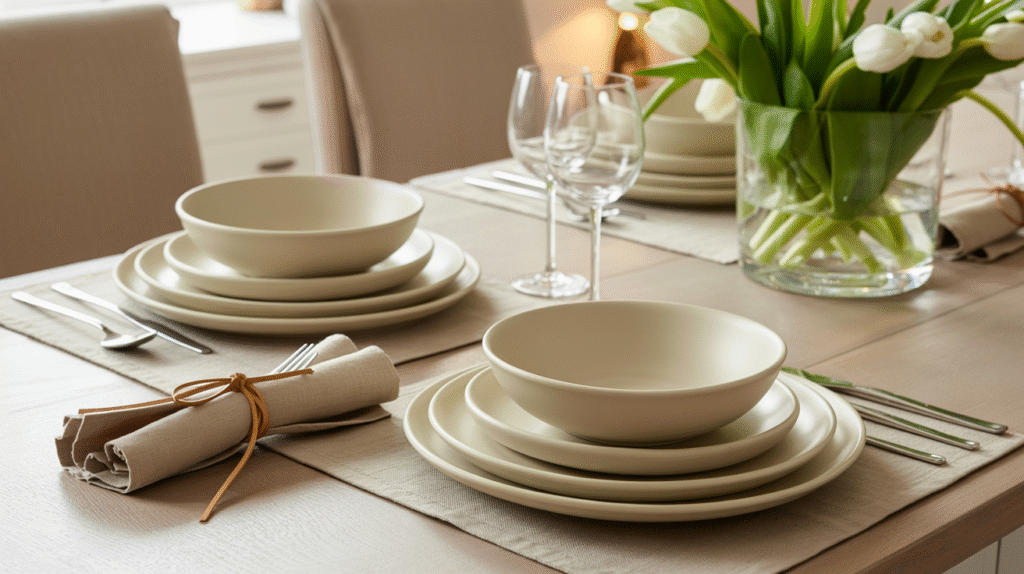 Soft Cream Dinnerware