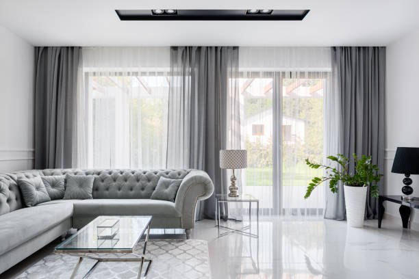 Soft White Curtains