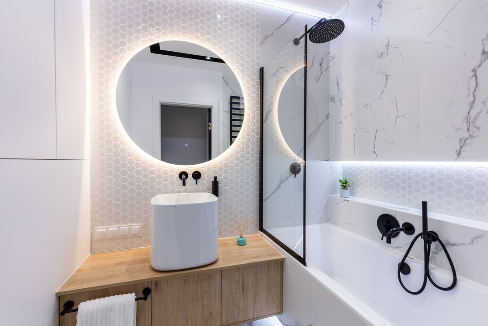 Wall-Mounted Sink and Storage