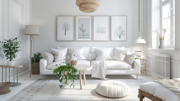 White Pouf