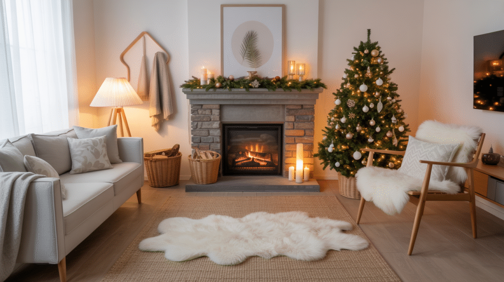 White Sheepskin Rug