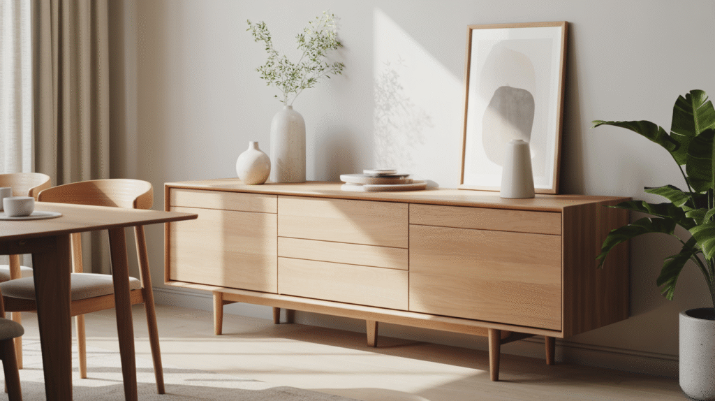 Wooden Sideboard