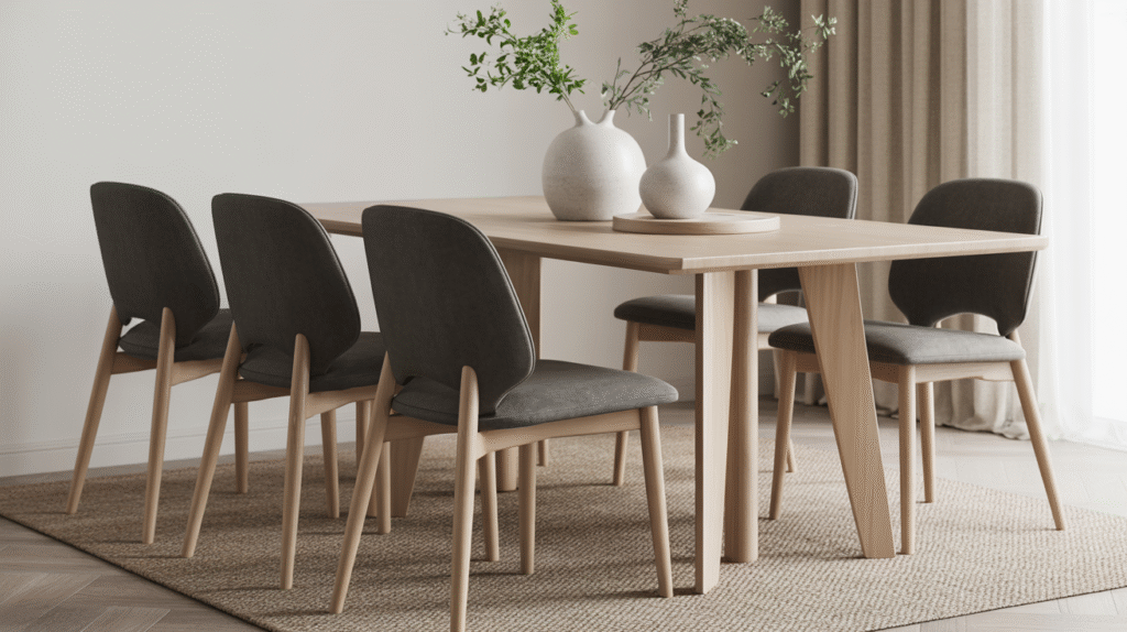 Charcoal Gray Upholstered Chairs