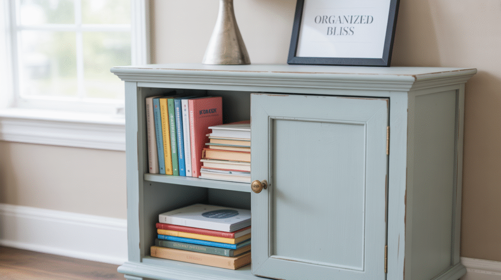Baby Blue Cabinet