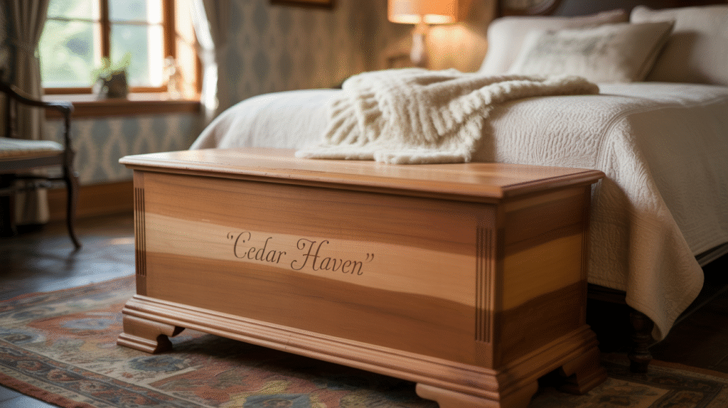 Cedar Blanket Chest