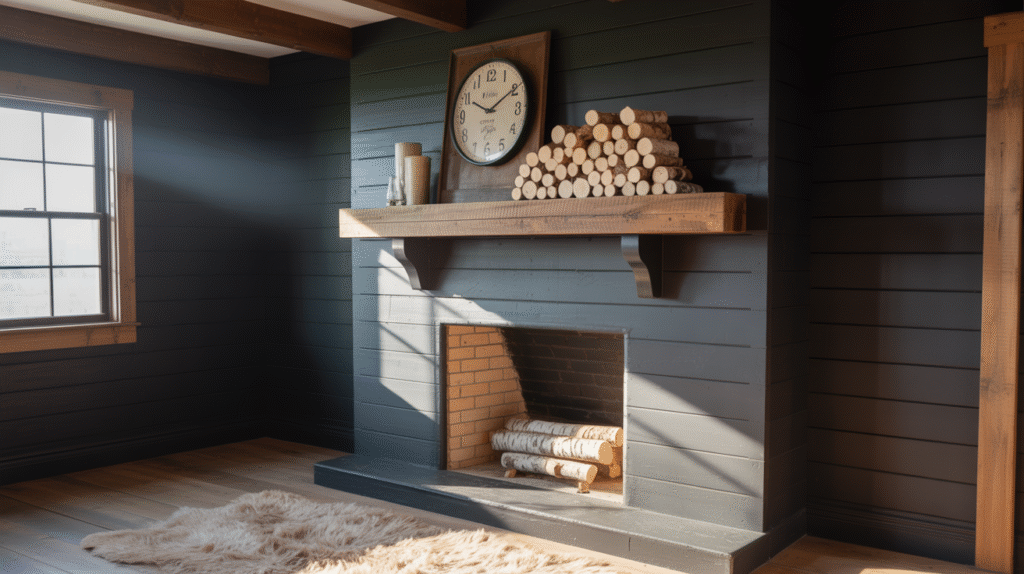 Farmhouse Shiplap Finish