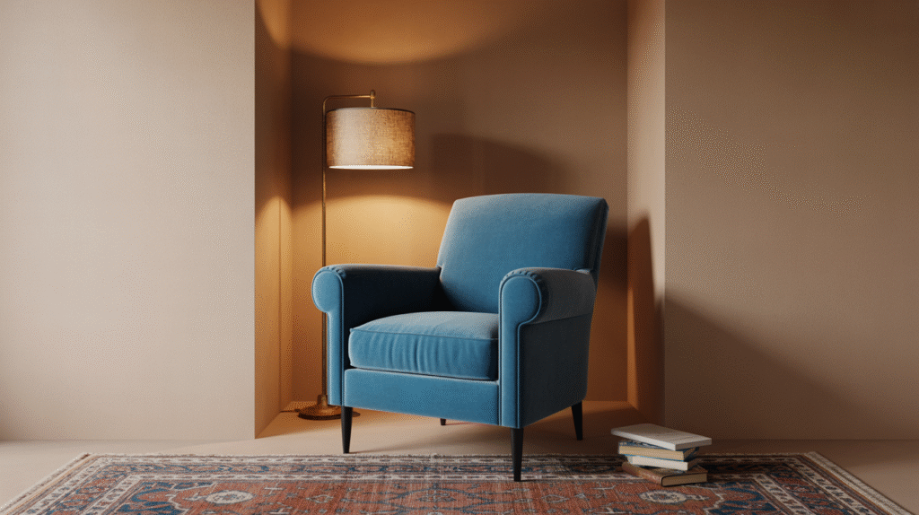 Blue Armchair