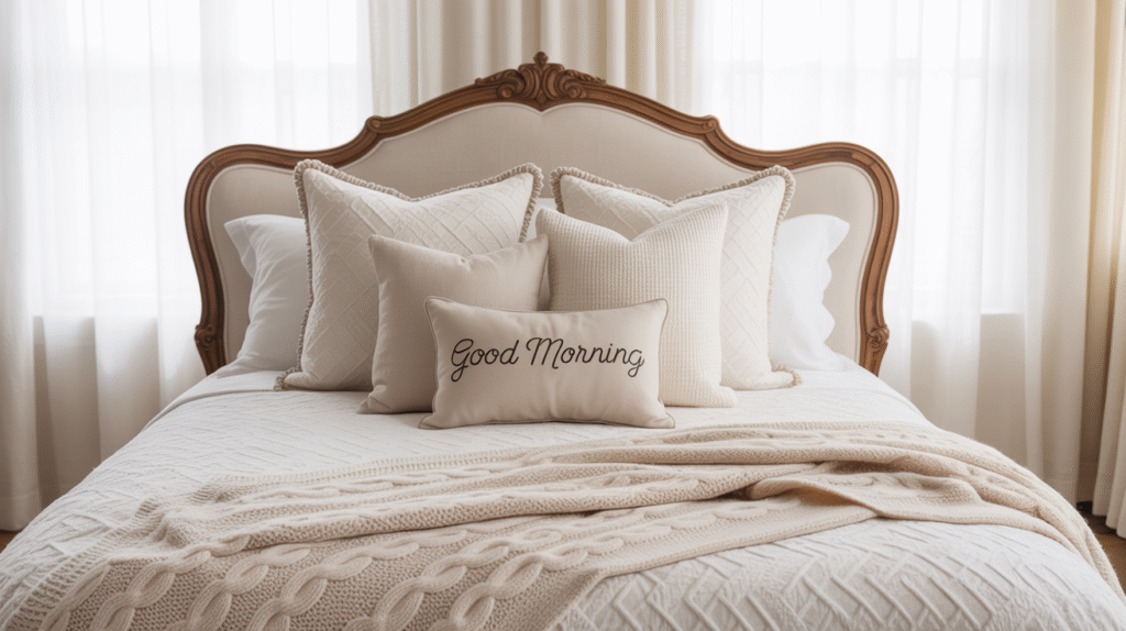 Classic White Bed