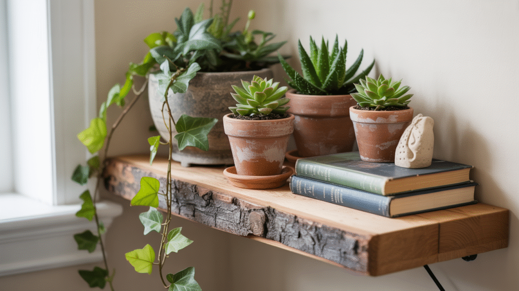 Corner Floating Shelf