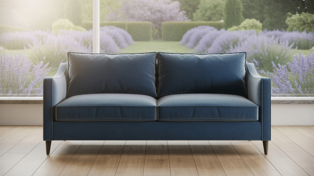 Cornflower Blue Sofa