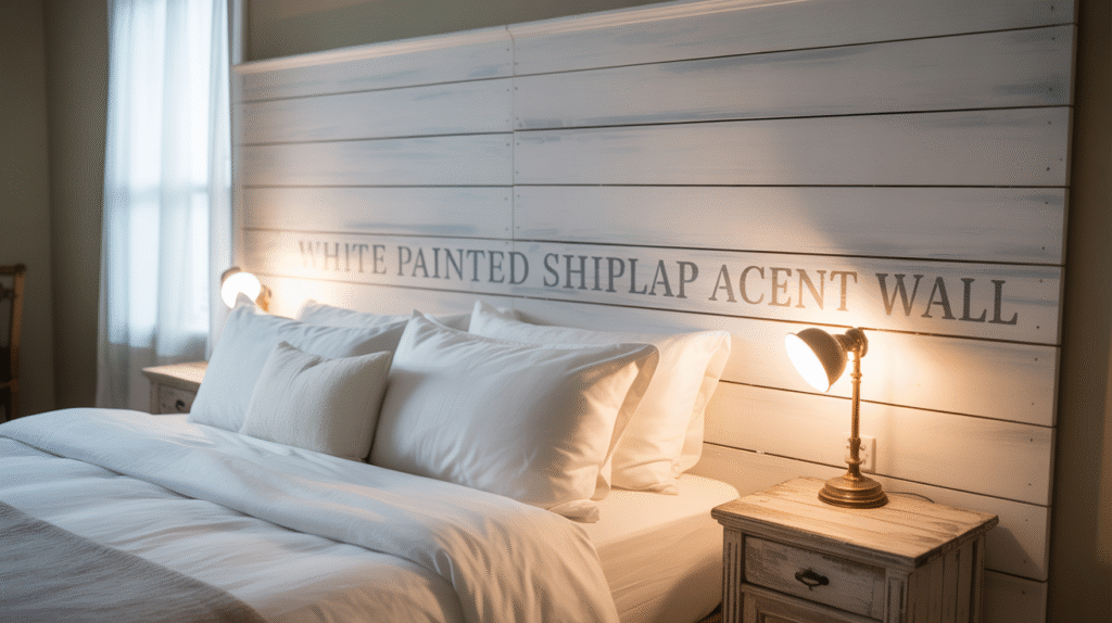 Shiplap Accent Wall