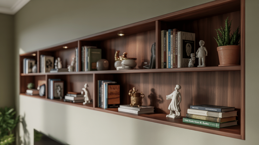 Recessed Shelving