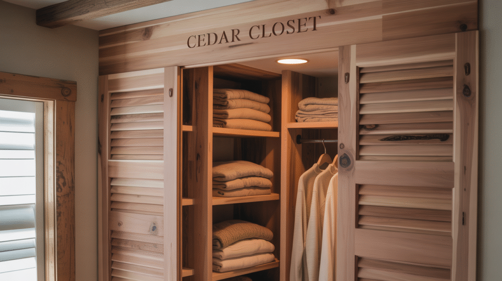 Custom Cedar Closet