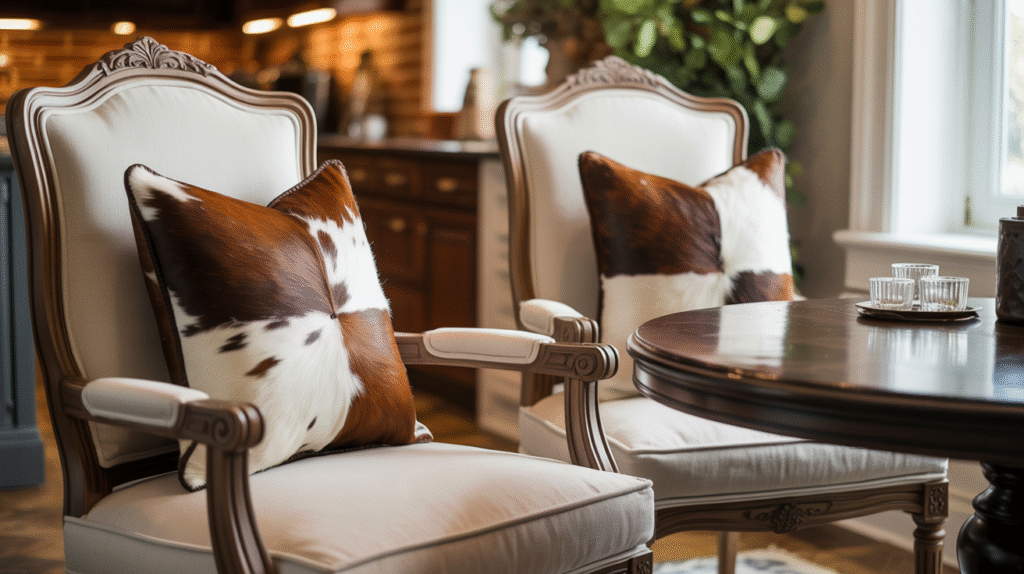 Cowhide Accent Pillows