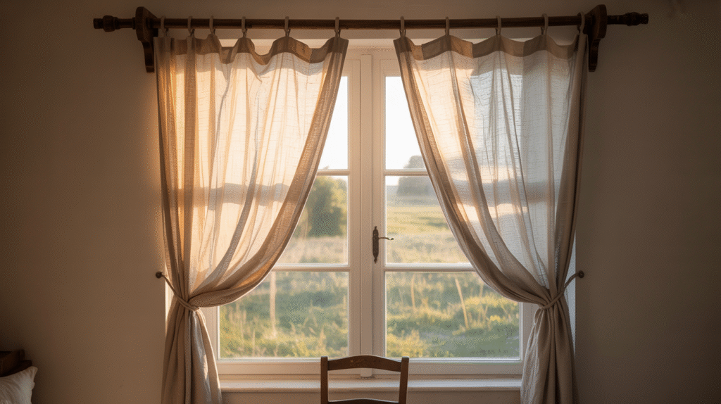 Delicate Sheer Curtains