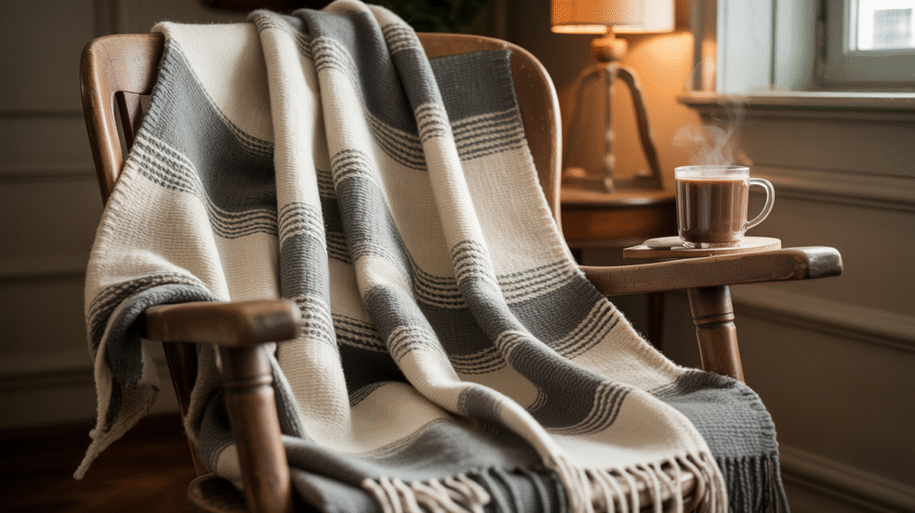 Handwoven Wool Blanket