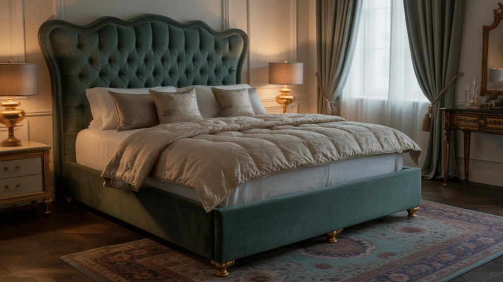 Plush Velvet Headboard
