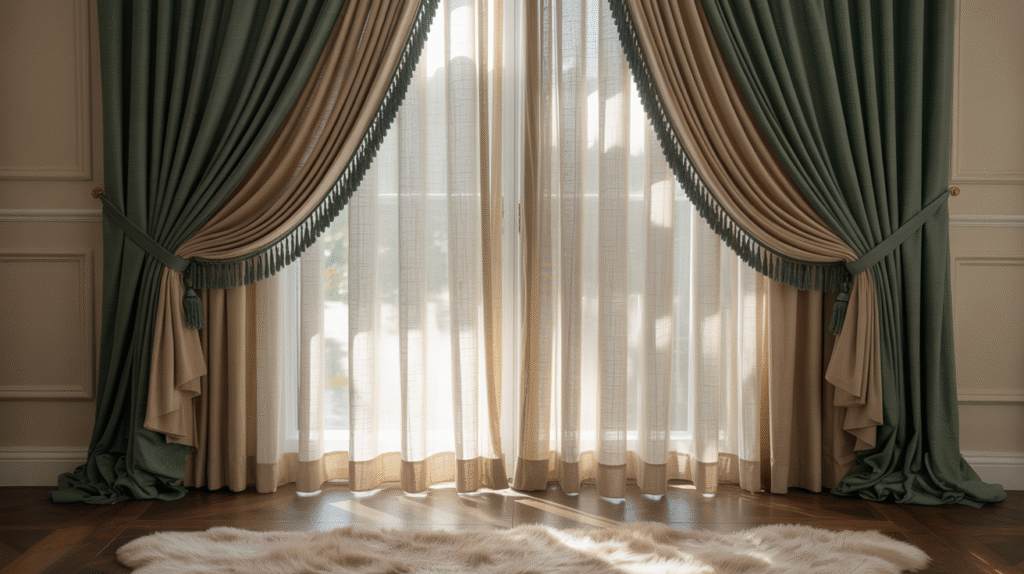  Regal Drapery Layers