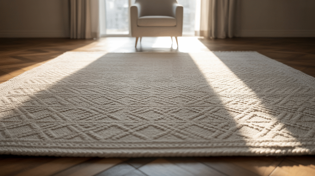 Textured Woven Rug