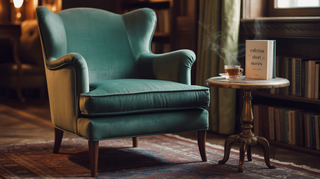 Velvet Upholstery Armchair