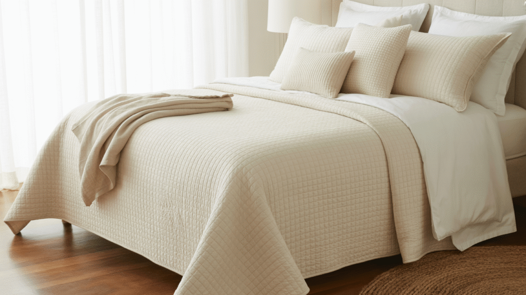 White Quilt Bedding