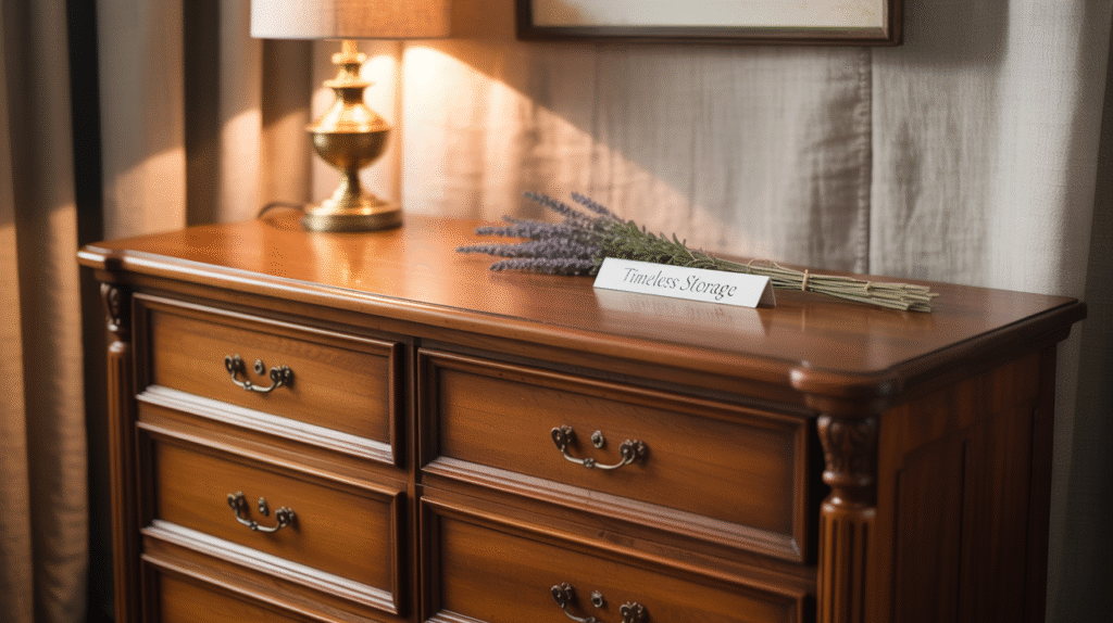 Handcrafted Wooden Dresser