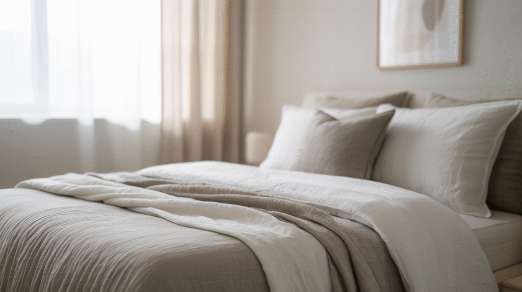 Monochrome Bedding