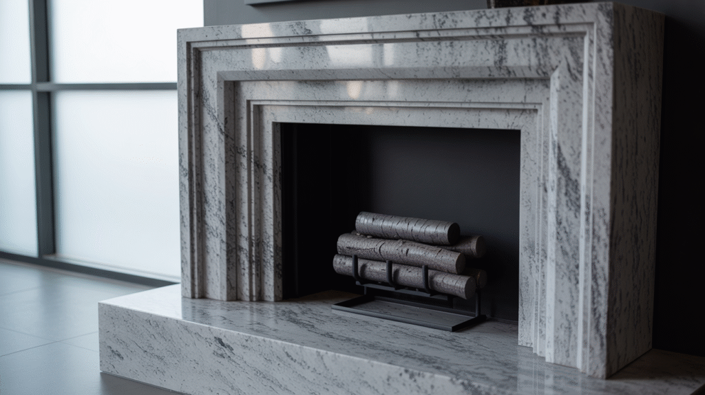 Granite Fireplace