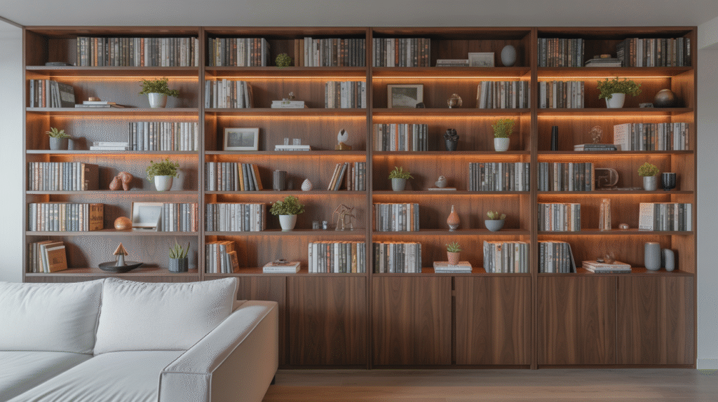Built-in Bookshelves