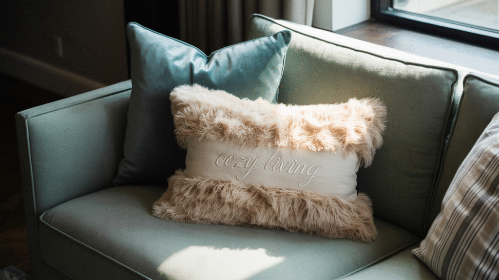 Arranging Throw Pillows