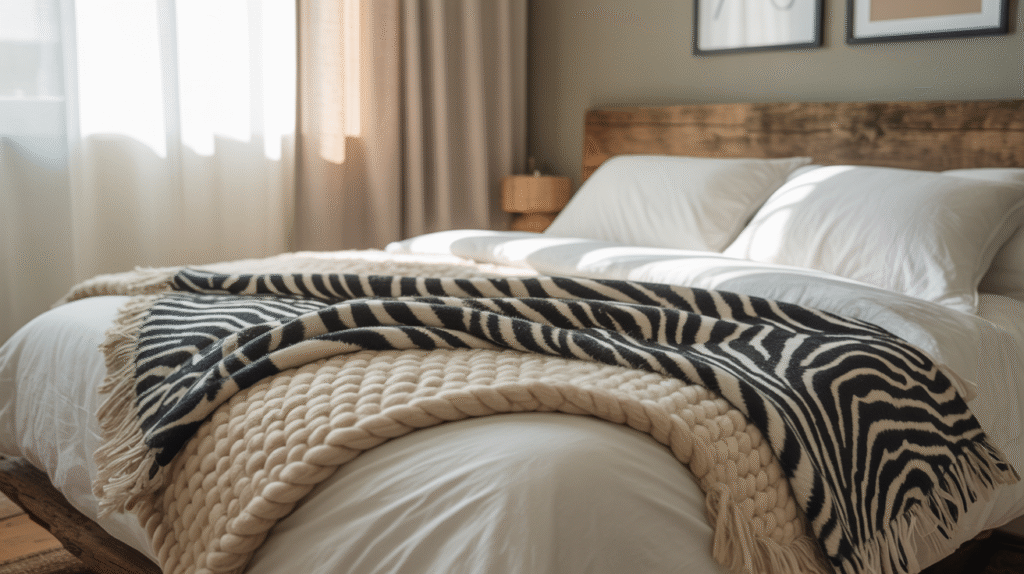 Playful Accent Throws