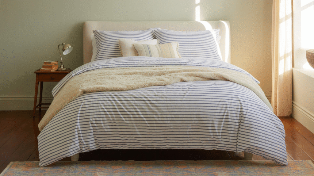 Striped Cotton Bedding